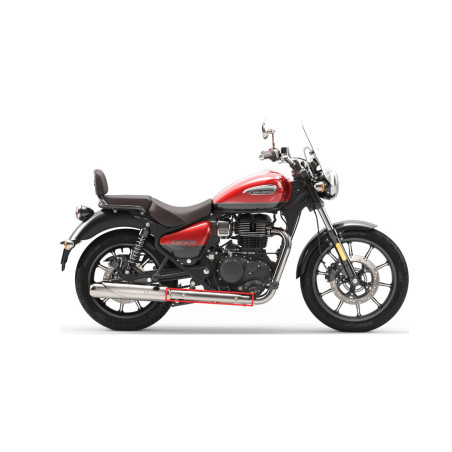 Protection-collecteur-chromé-Royal-Enfield-pour-Météor-350-ref-RLX00477B
