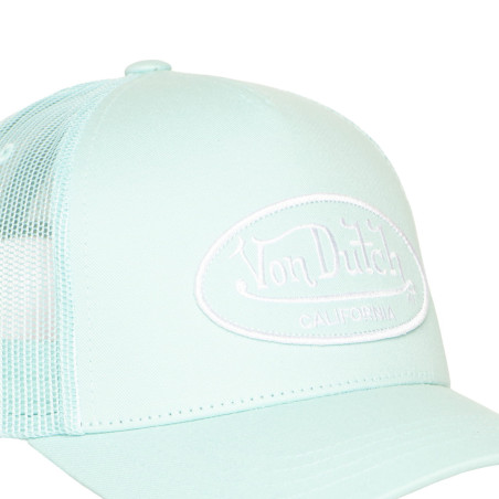 Casquette-Vondutch-Turquoise-Trucker-Strapback-Boucle-LOFB-ref-VD-LOF-B44B