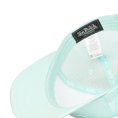 Casquette-Vondutch-Turquoise-Trucker-Strapback-Boucle-LOFB-ref-VD-LOF-B44B