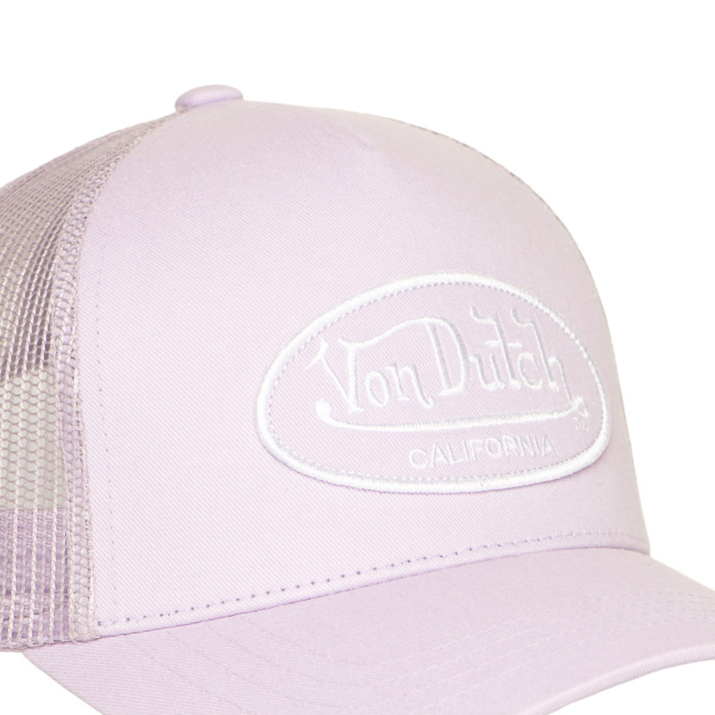 Casquette-Von-Dutch-Violette-Trucker-Strapback-Boucle-LOFB-ref-VD-LOF-B45