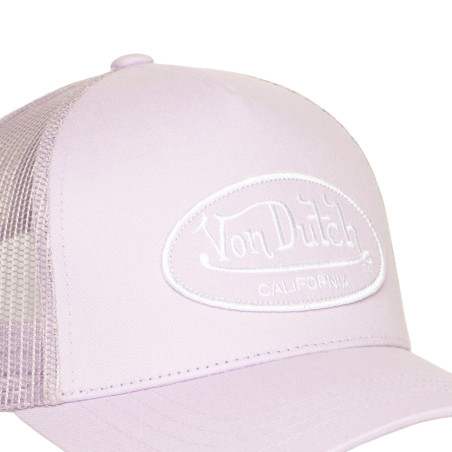 Casquette-Von-Dutch-Violette-Trucker-Strapback-Boucle-LOFB-ref-VD-LOF-B45