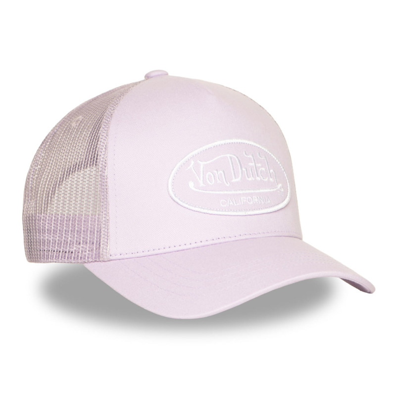 Casquette-Von-Dutch-Violette-Trucker-Strapback-Boucle-LOFB-ref-VD-LOF-B45