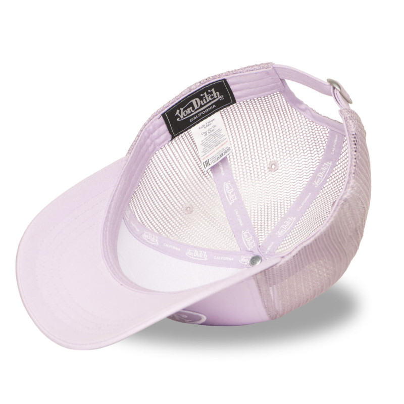Casquette-Von-Dutch-Violette-Trucker-Strapback-Boucle-LOFB-ref-VD-LOF-B45