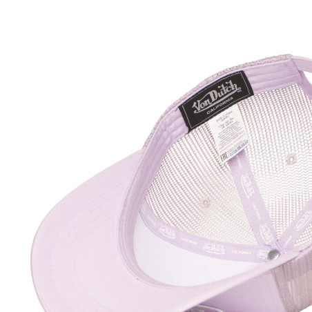 Casquette-Von-Dutch-Violette-Trucker-Strapback-Boucle-LOFB-ref-VD-LOF-B45