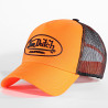 Casquette-Von-Dutch-Orange-fluo-Noir-Trucker-Snapback-FLUO-ref-VD-CB-FLU-O