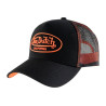 Casquette-Von-Dutch-Noir-Orange-fluo-Trucker-Snapback-DOM-ref-VD-DOM-0