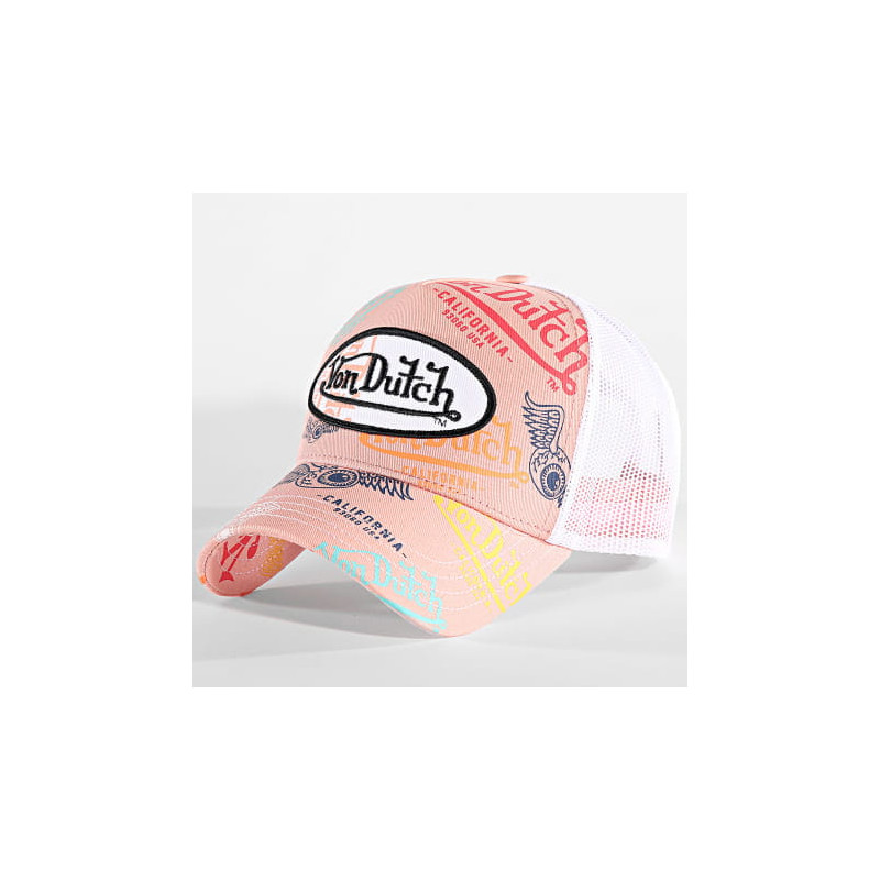 Casquette-Von-Dutch-Rose-Trucker-Snapback-BRAND-ref-VD-LE-POU
