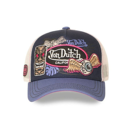 Casquette-Von-Dutch-Bleue-Trucker-Snapback-PATCHES-ref-VD-PATCHES14