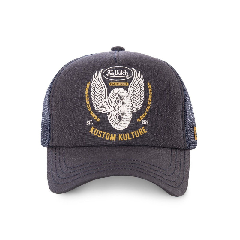 Casquette-Von-Dutch-Bleue-Trucker-Snapback-CREW-ref-VD-CREW10