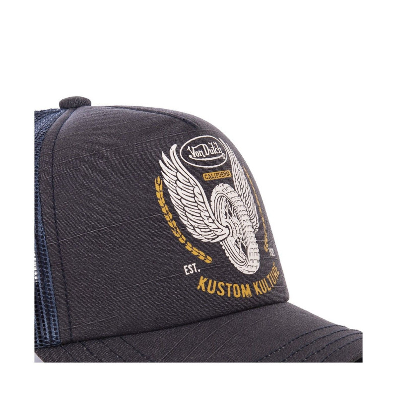 Casquette-Von-Dutch-Bleue-Trucker-Snapback-CREW-ref-VD-CREW10