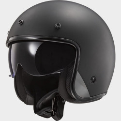 Casque-Jet-LS2-BOB-I-I-OF601-Noir-Mat-ref-306011011