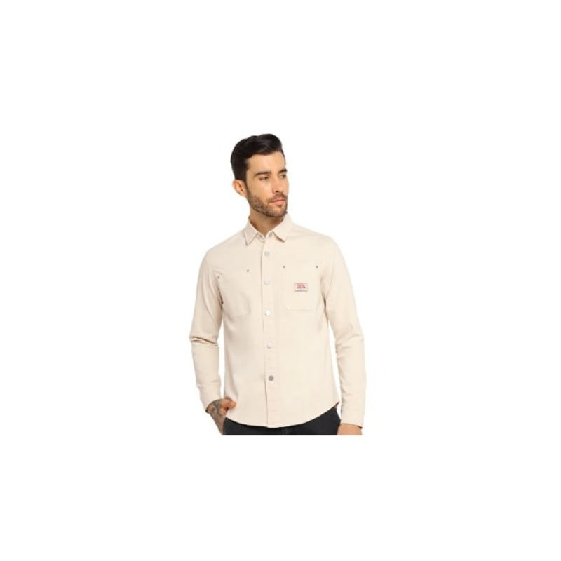 Chemise-Royal-Enfield-pour-Homme-ARLO-SOLID-ref-RLASHO250474
