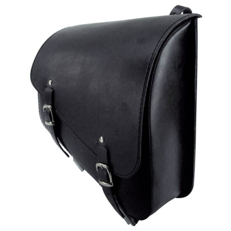 Sacoche-de-cadre-Longride-pour-XL-Sportster-Lisse-Noire-ref-986381