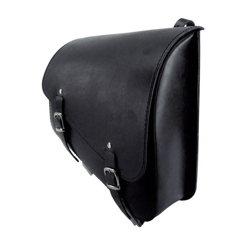 Sacoche-de-cadre-Longride-pour-XL-Sportster-Lisse-Noire-ref-986381