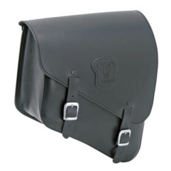 Sacoche-de-cadre-Texas-Leather-gauche-noire-pour-Sportster-ref-756970