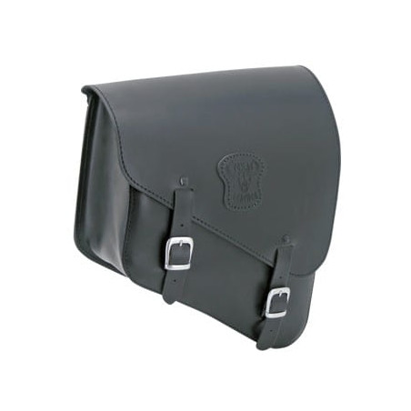 Sacoche-de-cadre-Texas-Leather-gauche-noire-pour-Sportster-ref-756970