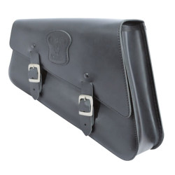 Sacoche-latérale-Texas-Leather-noire-avec-boucles-mattes-pour-Sportster-ref-756981