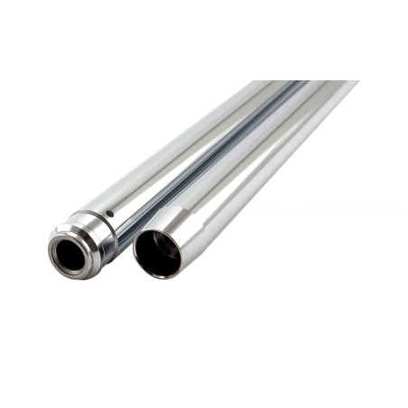 Tubes-de-fourche-35-mm-27-1-4-chromée-pour-Sportster-et-FXR-de-1986-à-1987-ref-909840