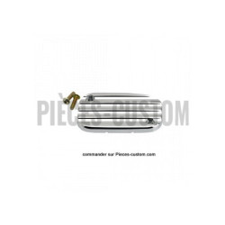 Cache-Maitre-cylindre-embrayage-Finned-Chrome-FLH-V-rod-de-2006-à-2017-ref-06101763