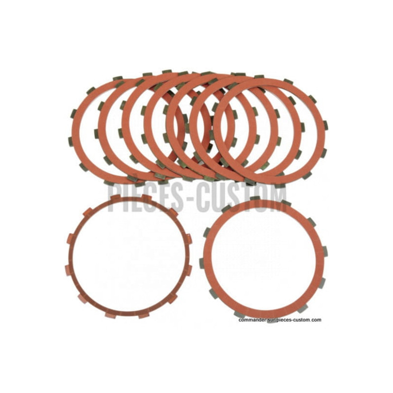 Kit-disques-garnis-Red-Eagle-pour-Twin-cam-de-1998-à-2017-ref-1310478