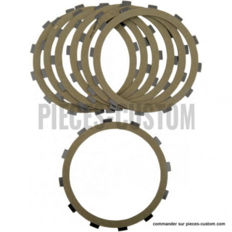 Kit-disques-garnis-Kevlar-pour-Sportster-de-1986-à-1990-ref-11310471