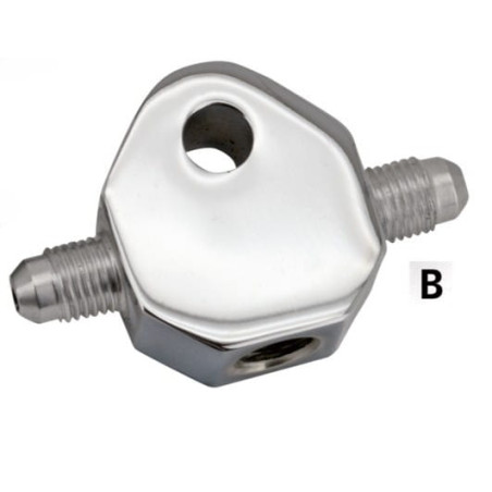 Tés-de-freinage-chromé-3-8-24-UNF-ref-304007