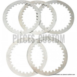Kit-de-5-disques-Lisses-pour-Sportster-de-1986-à-1990-ref-11310479