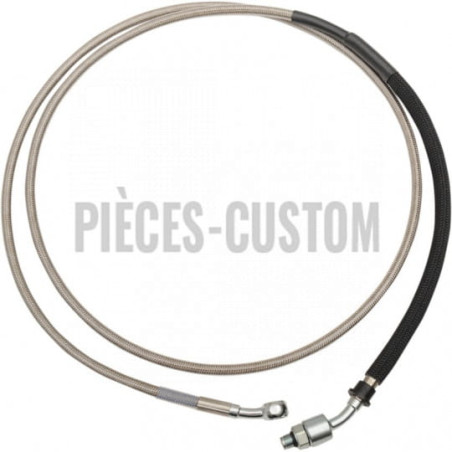 Durite-d-embrayage-longueur-+-10-inox-pour-CVO-et-FLH-de-2014-à-2016-ref-06610007