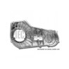 Carter-primaire-chromé-pour-Softail-de-1999-à-2006-ref-28860