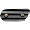 Trappe-d-inspection-Finned-noir-pour-Sportster-de-2004-à-2021-ref-11070260