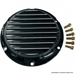 Trappe-d-embrayage-Joker-Machine-Noir-à-ailette-pour-Sportster-XL-de-2004-à-2021-ref-11070167