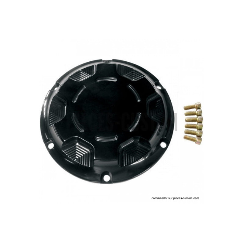 Trappe-d-embrayage-Joker-Machine-Techno-noir-pour-Sportster-XL-de-2004-à-2021-ref-11070170