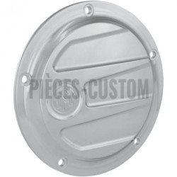Trappe-embrayage-Performance-Machine-Scallop-chrome-pour-Big-Twin-de-1999-à-2018-ref-11070313