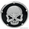 Trappe-embrayage-Skull-noir-et-chrome-pour-Big-Twin-de-1999-à-2018-ref-11070327