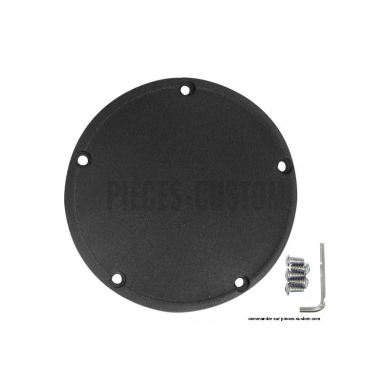 Trappe-d-embrayage-Noir-Wrinkle-pour-Big-Twin-de-1999-à-2018-ref-1070362