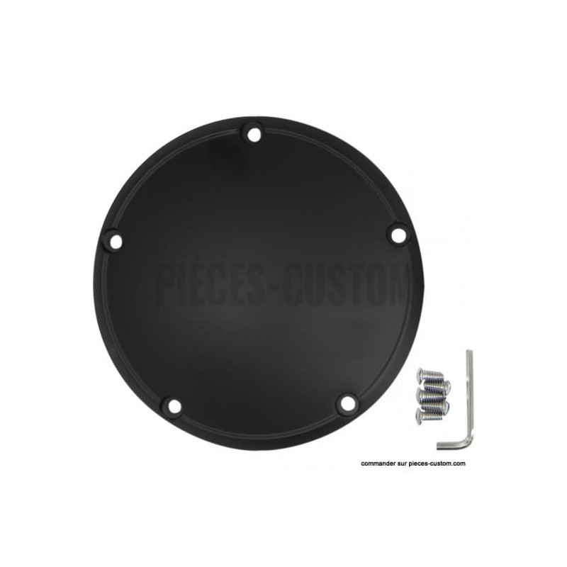 Trappe-d-embrayage-Noir-Satin-pour-Big-Twin-de-1999-à-2018-ref-11070363
