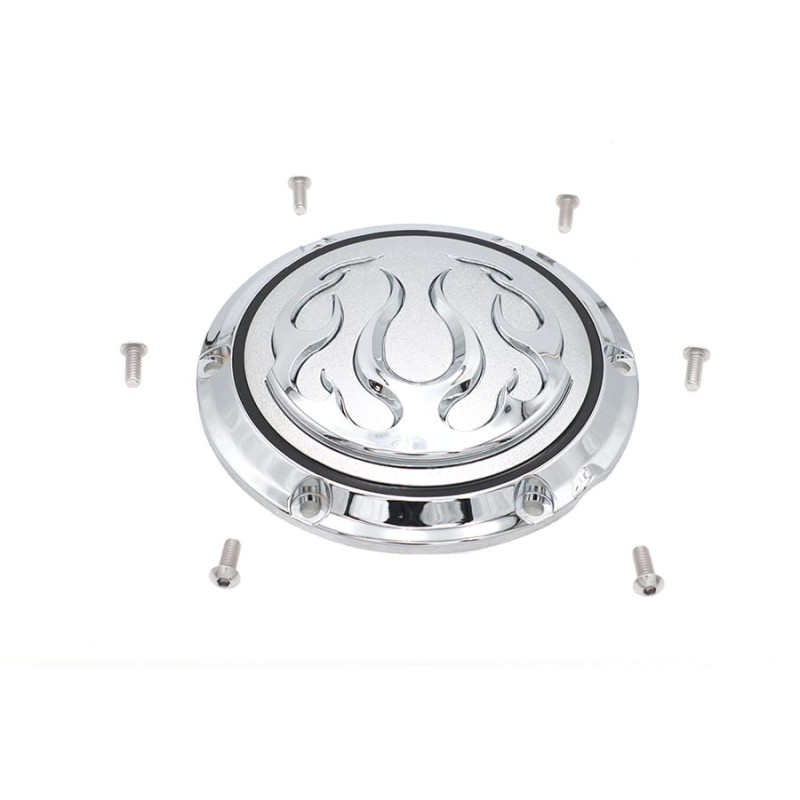 Trappe-d-embrayage-Flammée-pour-Sportster-de-2004-à-2020-ref-42-0468