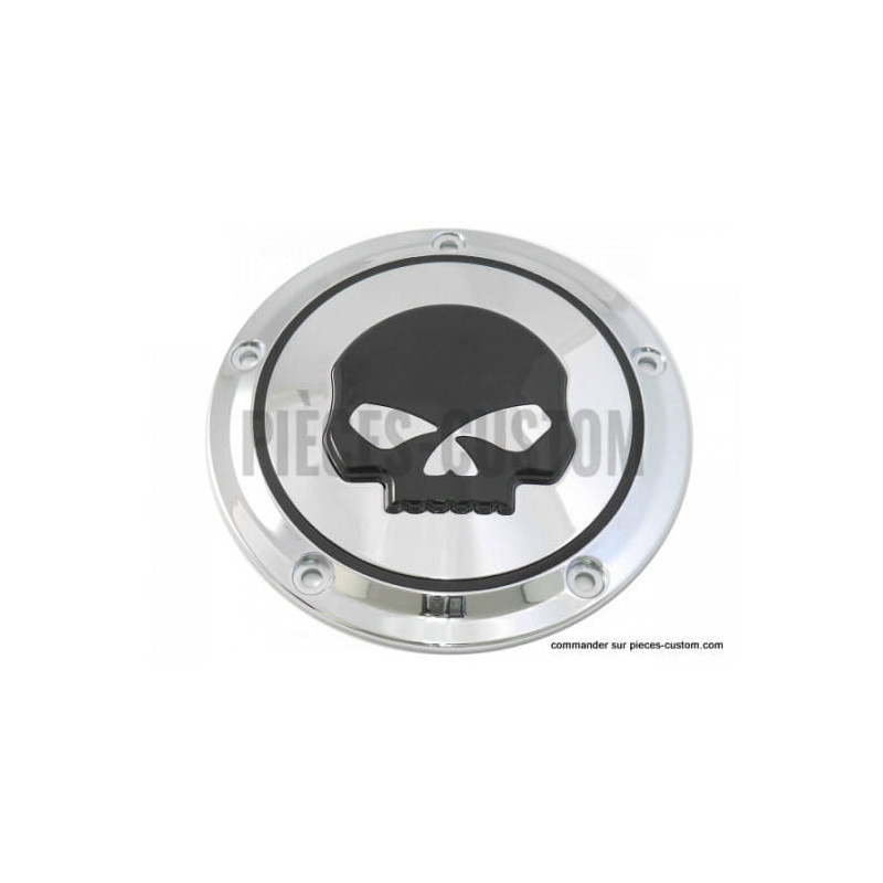 Trappe-Skull-chromée-pour-Twin-Cam-de-1999-à-2017-ref-42-1254