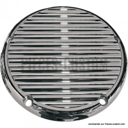 Trappe-embrayage-Finned-Chrome-pour-Twin-Cam-de-1999-à-2017-ref-11070113