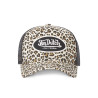 Casquette-Vondutch-Beige-Trucker-Snapback-LÉOPARD-ref-VD-LEO-BE