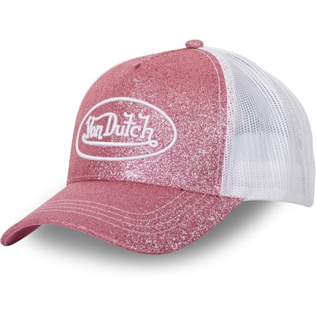 Casquette-Vondutch-Rose-Trucker-Snapback-GLITTER-ref-VD-GLITTER-P