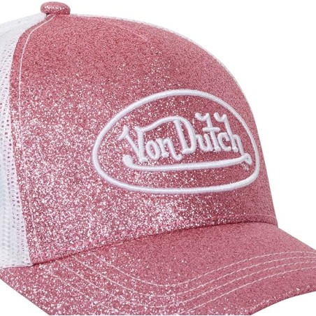 Casquette-Vondutch-Rose-Trucker-Snapback-GLITTER-ref-VD-GLITTER-P