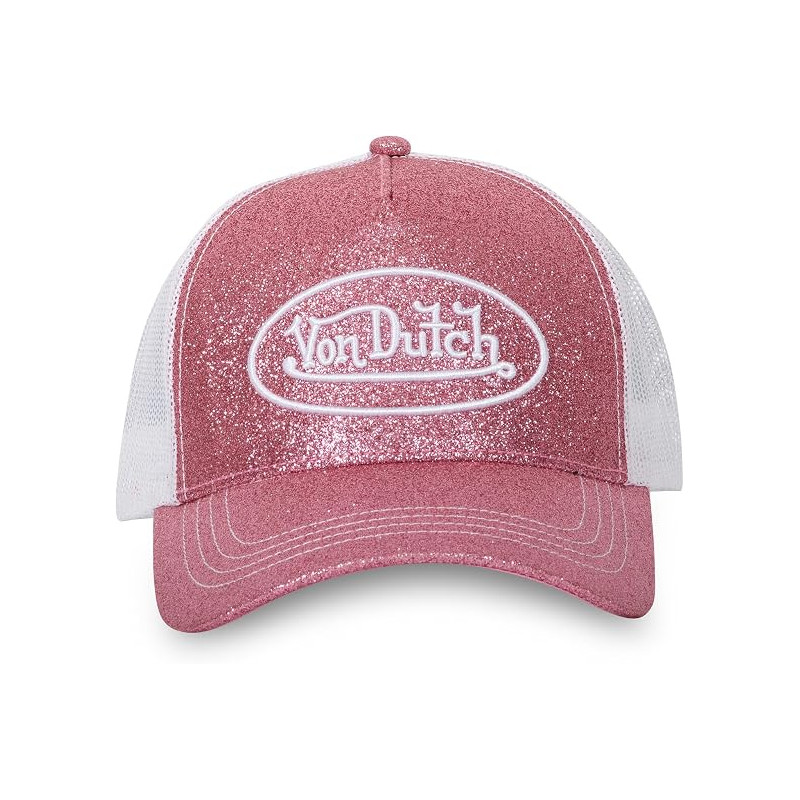 Casquette-Vondutch-Rose-Trucker-Snapback-GLITTER-ref-VD-GLITTER-P