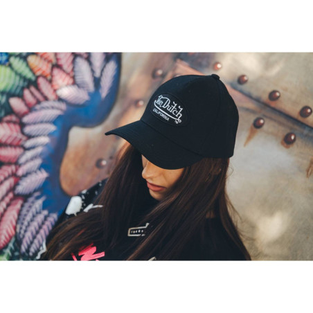 Casquette-Vondutch-Noire-Baseball-Strapback-Boucle-LOFB-ref-VD-LOFB02-B