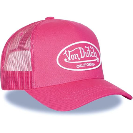 Casquette-LOFB-Trucker-snapback-Fuchsia-Von-Dutch-ref-VD/B46B