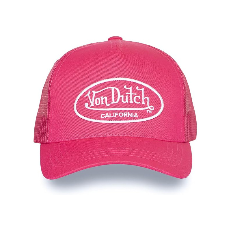 Casquette-LOFB-Trucker-snapback-Fuchsia-Von-Dutch-ref-VD/B46B