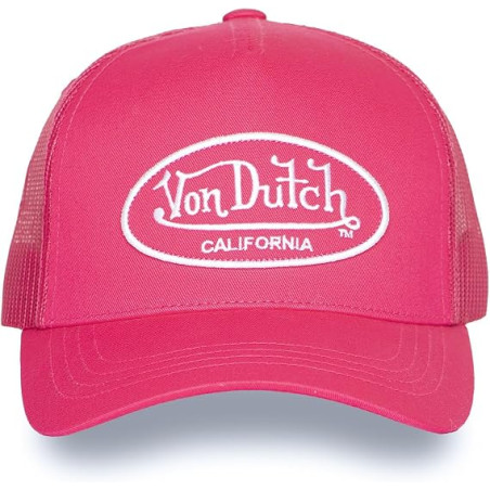 Casquette-LOFB-Trucker-snapback-Fuchsia-Von-Dutch-ref-VD/B46B