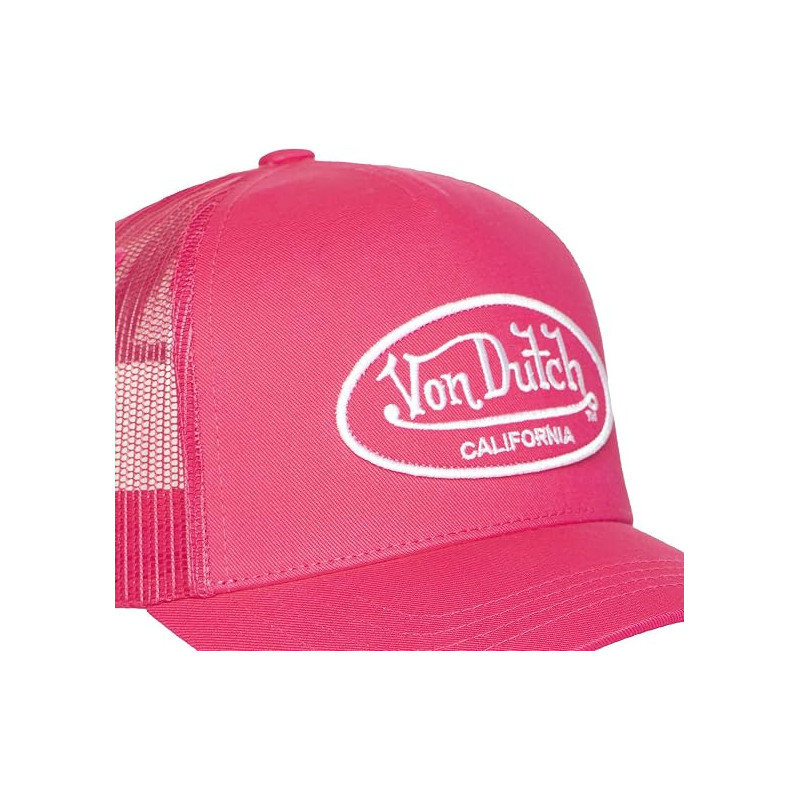Casquette-LOFB-Trucker-snapback-Fuchsia-Von-Dutch-ref-VD/B46B