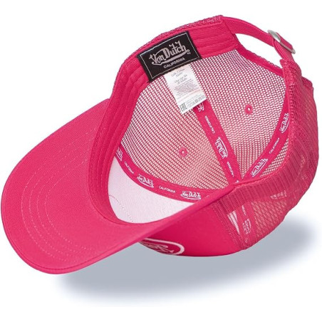 Casquette-LOFB-Trucker-snapback-Fuchsia-Von-Dutch-ref-VD/B46B