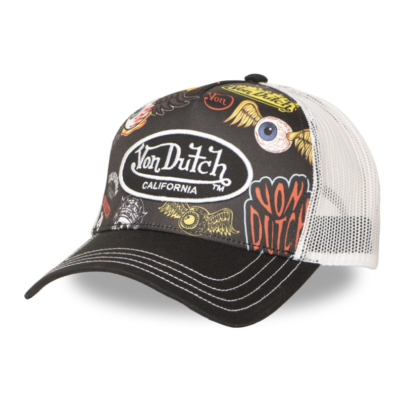 Casquette-Vondutch-Noire-Trucker-Snapback-SUBLI-ref-VD-SUBL-16